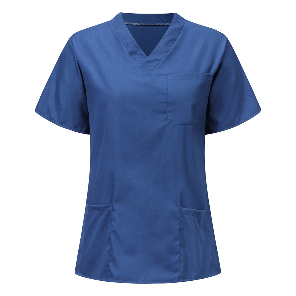 V-neck nurse Gown clothes