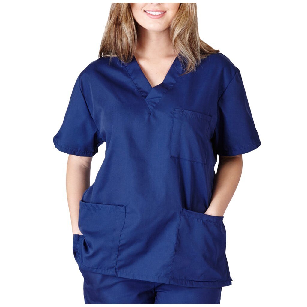 V-neck nurse Gown clothes