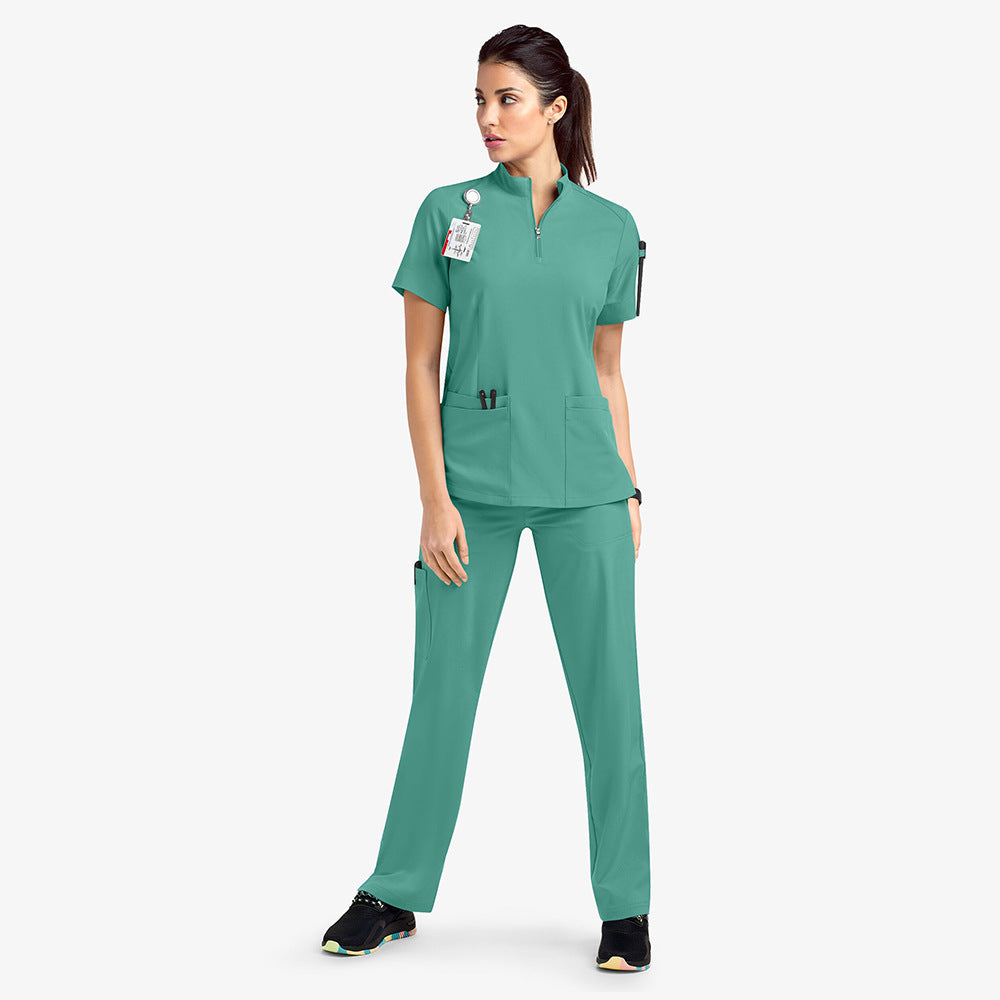 Clothes Uniform Stand Collar Suit