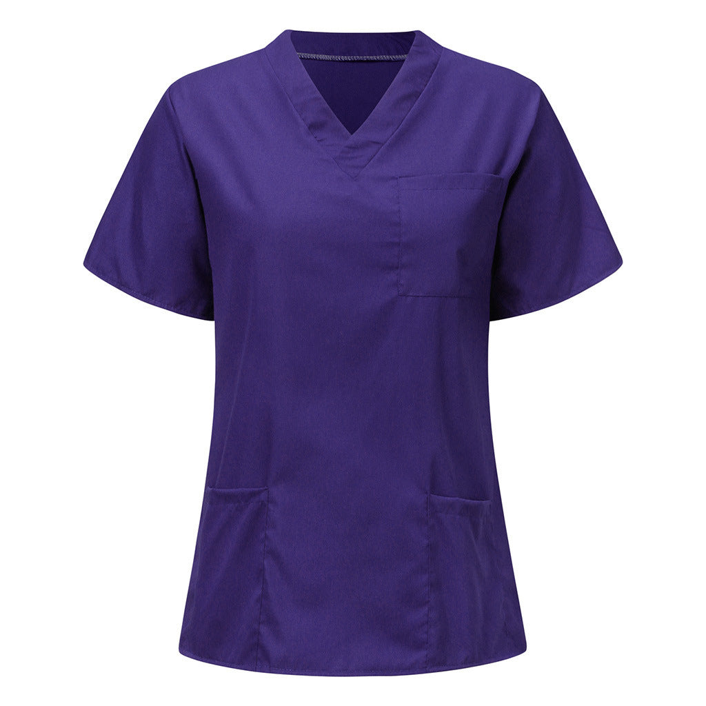 V-neck nurse Gown clothes