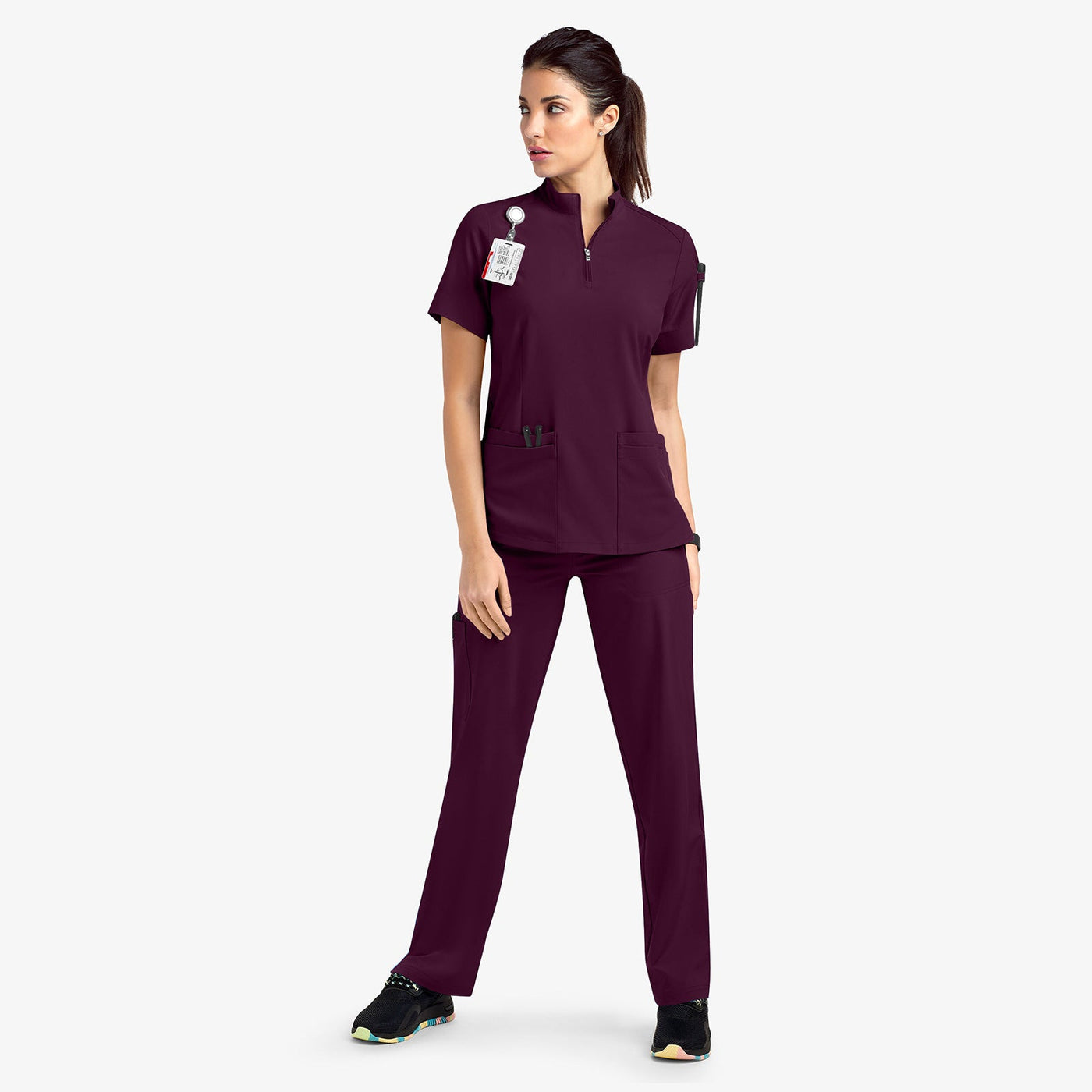 Clothes Uniform Stand Collar Suit