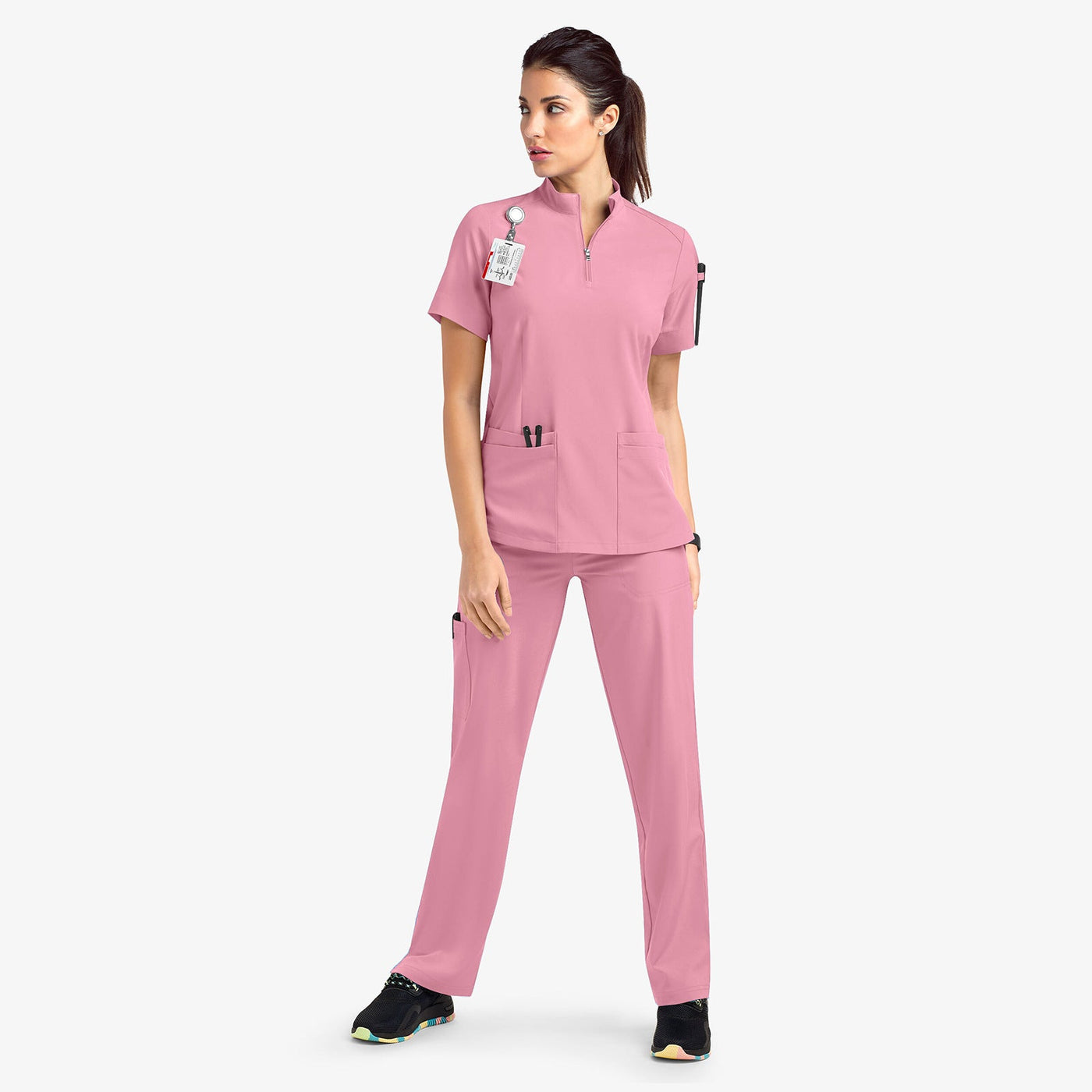 Clothes Uniform Stand Collar Suit