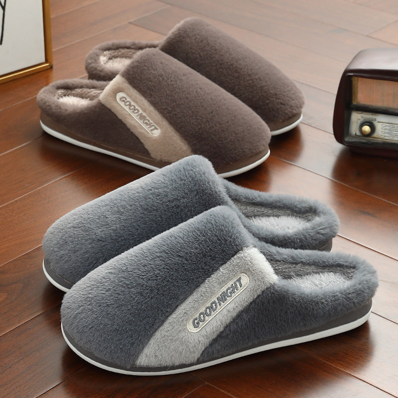 Non-slip Warm Indoor Cotton Slippers