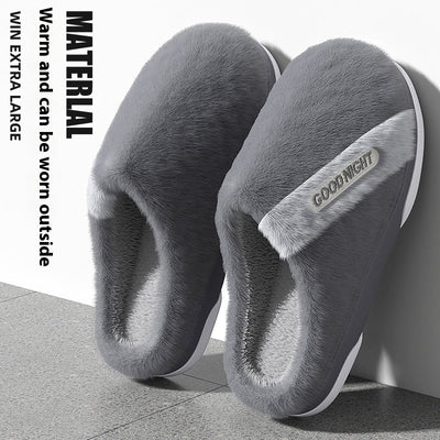 Non-slip Warm Indoor Cotton Slippers