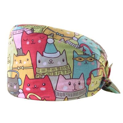 Cotton Surgical Nurse Operating Room Hats