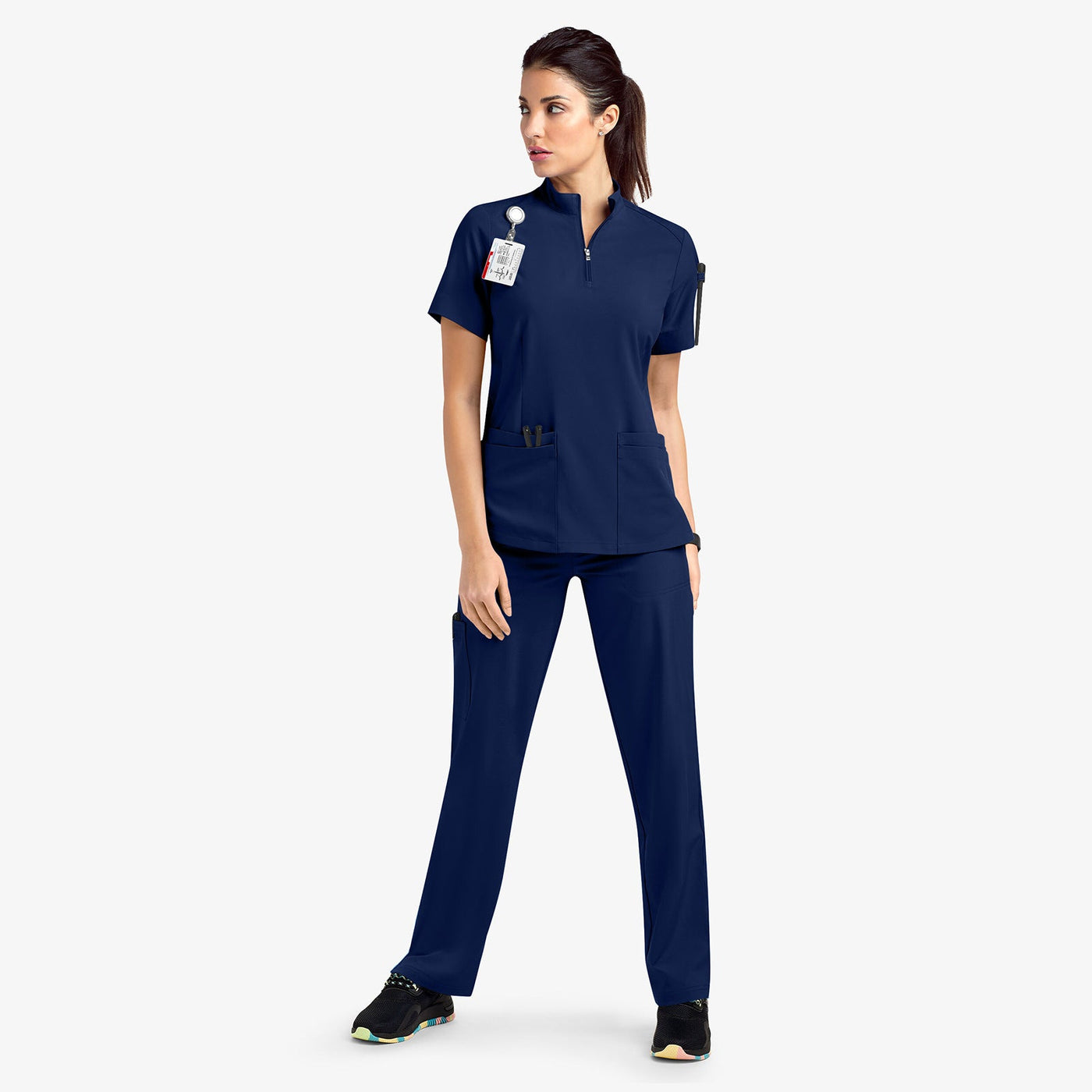 Clothes Uniform Stand Collar Suit