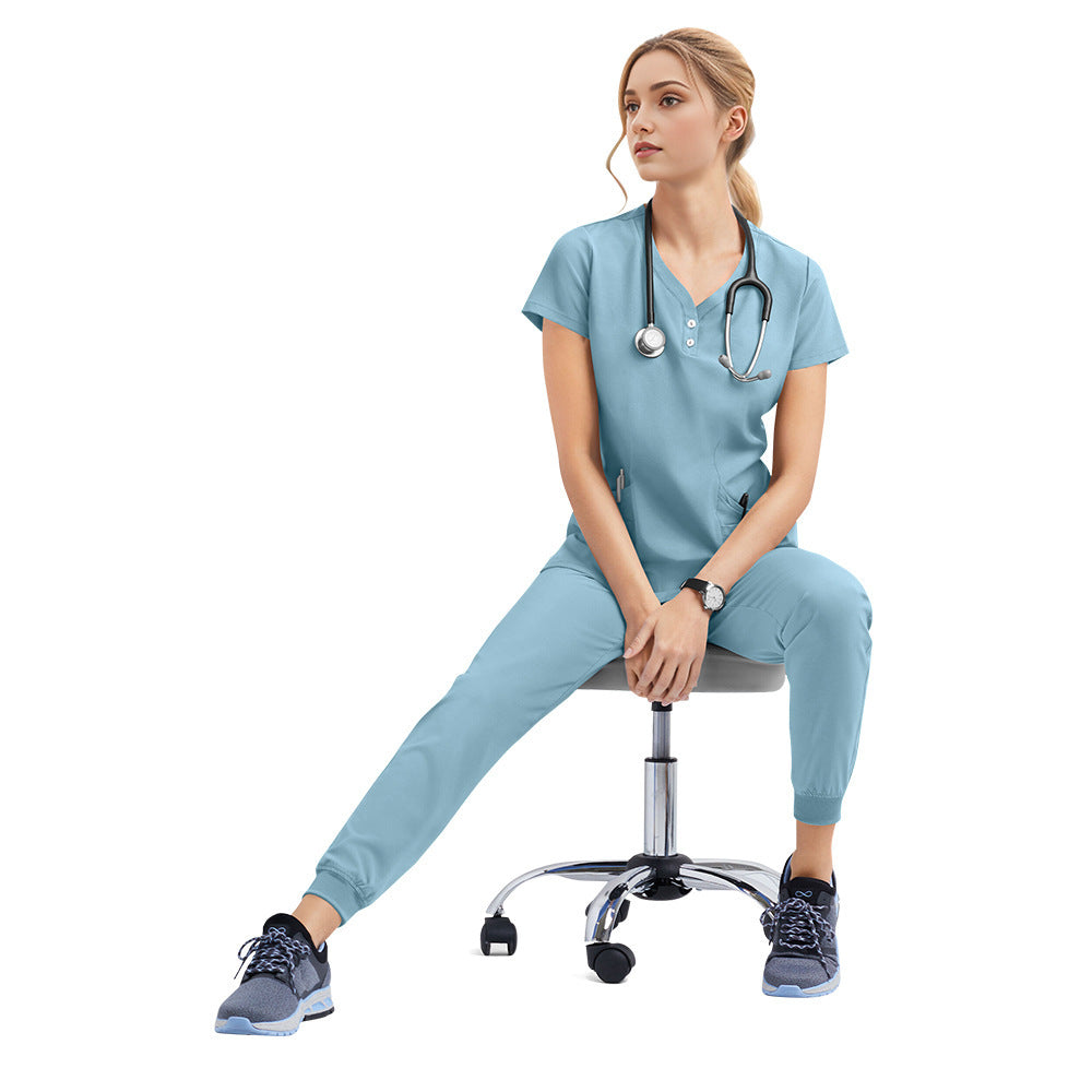 Male And Female Temperament Doctor Nurses' Uniform Suit