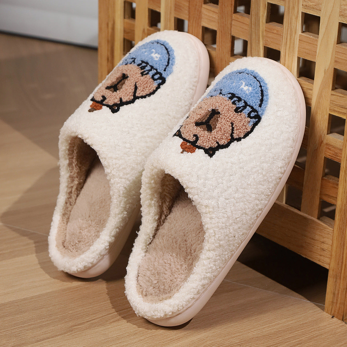 Cute Capybara Cartoon Slippers