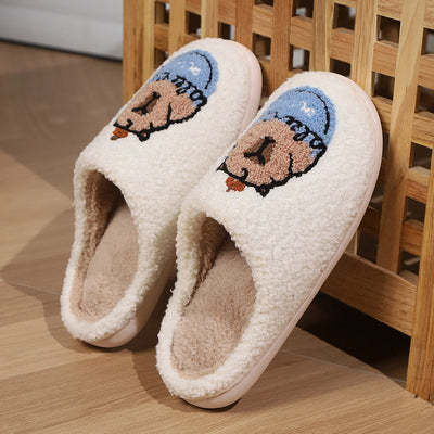 Cute Capybara Cartoon Slippers