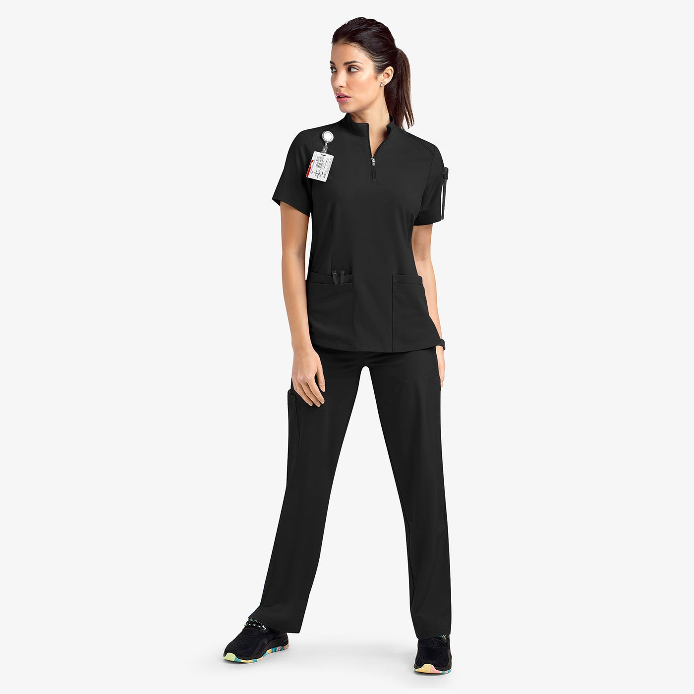 Clothes Uniform Stand Collar Suit